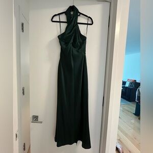ASTR the Label, Emerald Green halter dress